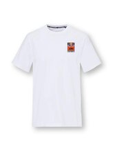 KTM Red Bull Racing volnočasové tričko s logem bílé - XL