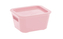 Úložný box BELLA S s víkem - 0,68 l růžová