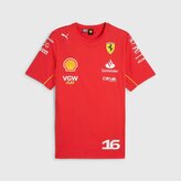 Týmové tričko Charles Leclerc - Scuderia Ferrari F1 červené - M