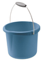 Kbelík s kovovou rukojetí  AURORA 10l modrá