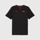 Fanouškovské tričko Formule 1 černé s malým logem Puma - XL