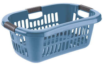 Koš na čisté prádlo AURORA 35 l modrá