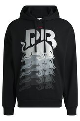 Volnočasová mikina s kapucí HUGO - Visa Cash App RB s potiskem Bulls - XL