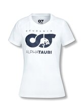 Scuderia Alpha Tauri F1 dámské volnočasové triko bílé