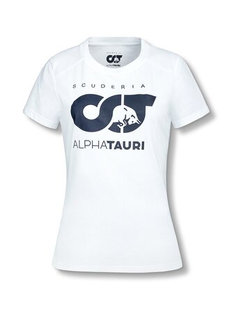 Scuderia Alpha Tauri F1 dámské volnočasové triko bílé