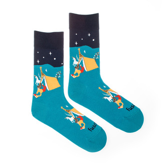 Ponožky Kniha zázraků Modré L (43-46)