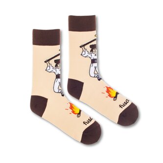 Ponožky Jánošík Hnědé M (39-42)