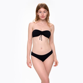 Plavky Fusakle bandeau černé vrchní díl Černé M