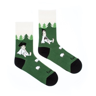 Dětské ponožky Maťko a Kubko Zelené L (31 - 34)