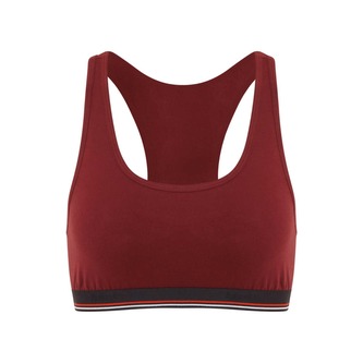 Podprsenka Fusakle dámská bordó Bavlna Bordové L