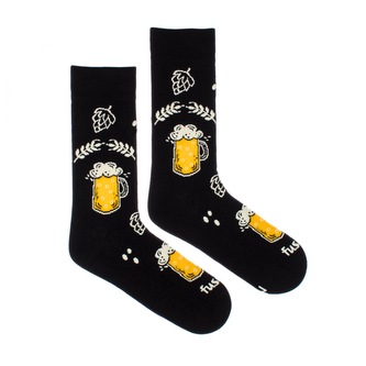 Ponožky Chmelová brigáda Černé L (43-46)