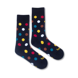 Ponožky Guličkar Lentilka Černé L (43-46)