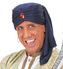 Widmann Turban Ali Baba modrý