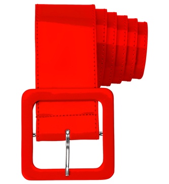 Widmann Dámský opasek červený retro