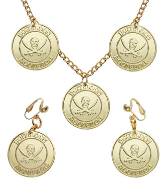 Widmann Sada pirát náhrdelník a náušnice