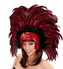 Widmann Brazilská čelenka z peří Rio červená