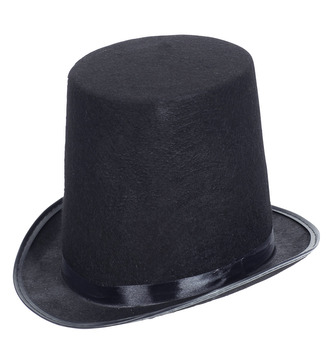 Widmann Cylindr černý vysoký výška 20 cm