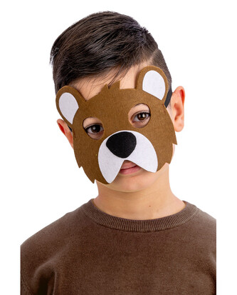 Carnival toys Maska medvěd pro děti Carnival toys Maska medvěd pro děti