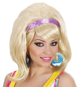 Widmann Paruka dámská retro blond Widmann Paruka dámská retro blond