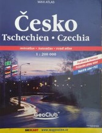 Autoatlas Česko = Tschechien = Czechia 1:200 000  podrobná autom
