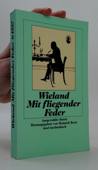 Mit fliegender Feder