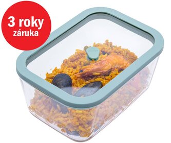 STATUS Viva skleněná vakuová dóza 1,4l 131104,  mint