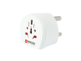 Adaptér cestovní SOLIGHT PA27W pro použití z ČR v JAR, Africe a Středním východě - typ M Adaptér cestovní SOLIGHT PA27W pro použití z ČR v JAR, Africe a Středním východě - typ M