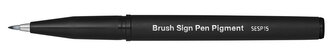 Pentel (Japan) Pentel Brush Sign Pen Pigment SESP15 černý