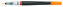 Pentel (Japan) Štětec akvarelový Pentel GFL-107 Orange