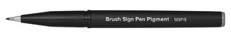 Pentel (Japan) Pentel Brush Sign Pen Pigment SESP15 šedý