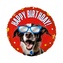 Foliový balonek Happy Birthday Cool pejsek, 45 cm