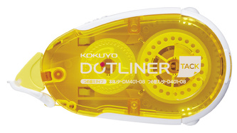 KOKUYO (Japan) Lepicí strojek KOKUYO DOTLINER Standard žlutý