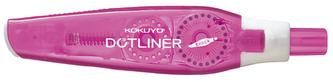 KOKUYO (Japan) Lepicí strojek KOKUYO DOTLINER Knock růžový