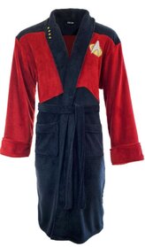 Pánský fleece župan Star Trek: New Generation (univerzální) multicolor
