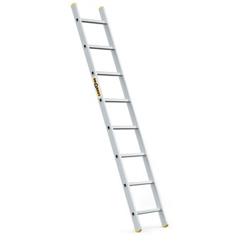 Hliníkový žebřík 1x8 příček jednodílný DRABEST DP-8 PRO Hliníkový žebřík 1x8 příček jednodílný DRABEST DP-8 PRO