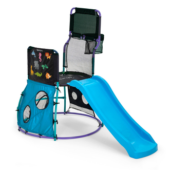 Zahradní multifunkční centrum se skluzavkou 6v1 Zahradní multifunkční centrum se skluzavkou 6v1