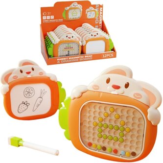 Tablica 2 w 1znikopis i magnes królik