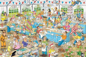 JUMBO Puzzle JvH Soutěž v pečení 1500 dílků