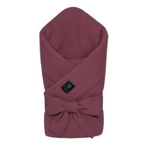 Mušelínová zavinovačka pro miminko Ruby red 85x85 cm; Barva: rubínová; Velikost: 85 x 85 cm