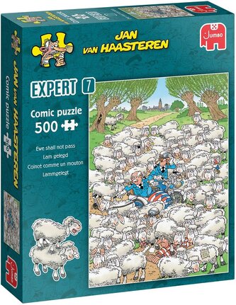 JUMBO Puzzle JvH Expert 7: Ovečka neprojde 500 dílků