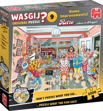JUMBO Puzzle WASGIJ 9: Domácí vylepšení 1000 dílků