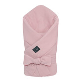 Mušelínová zavinovačka pro miminko Powder pink 85x85 cm; Barva: pudrová; Velikost: 85 x 85 cm