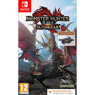 Monster Hunter Rise Sunbreak (Code in Box) (Switch)