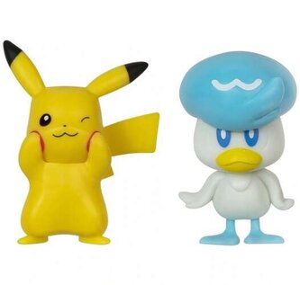 Pokémon Battle Figure Pack - Pikachu & Quaxly Pokémon Battle Figure Pack - Pikachu & Quaxly