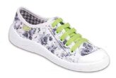 244Y013 31 - dět.tenisky šněrovací,šedobílý potisk 244Y013_31