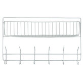 Horze Koš s háčky Stříbrná