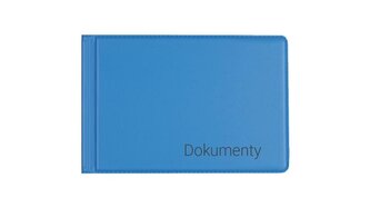 Okładka na dokumenty małe sky