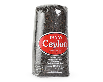 Černý čaj Tanay Ceylon Yaprak Cay 1000 g Černý čaj Tanay Ceylon Yaprak Cay 1000 g