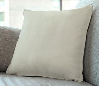 Návlek na polštář, Blackout bílo šedý č. 102, 45 x 45 cm