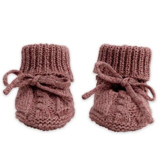 LODGER Capáčky Knit Cable Rebel vel. 0 - 6 měsíců